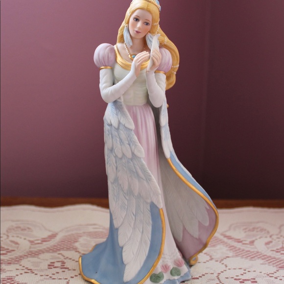 Princess様 Lenox The Swan Princess Legendary Princesses Porcelain Figurine. 9”
